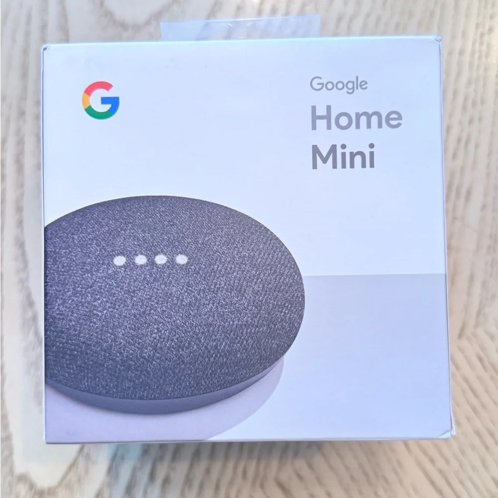 Google Home Mini in Charcoal New in box